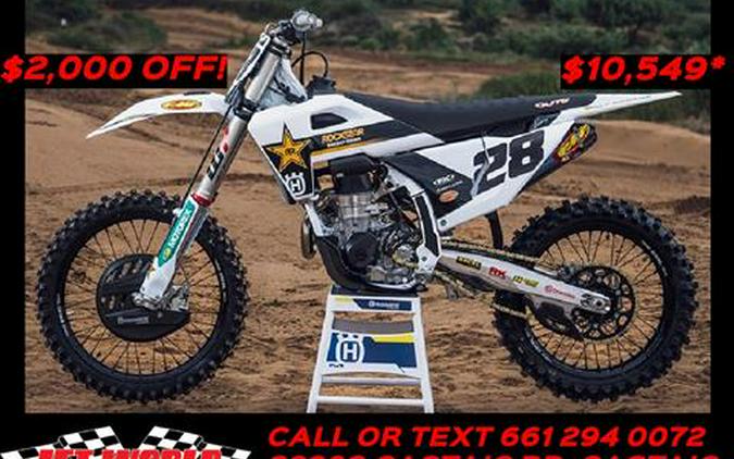 2024 Husqvarna FC 450 Rockstar Edition