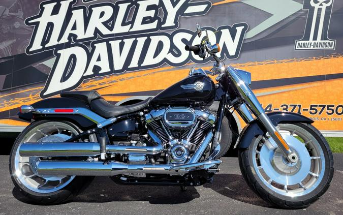 2024 Harley-Davidson Fat Boy 114 Vivid Black