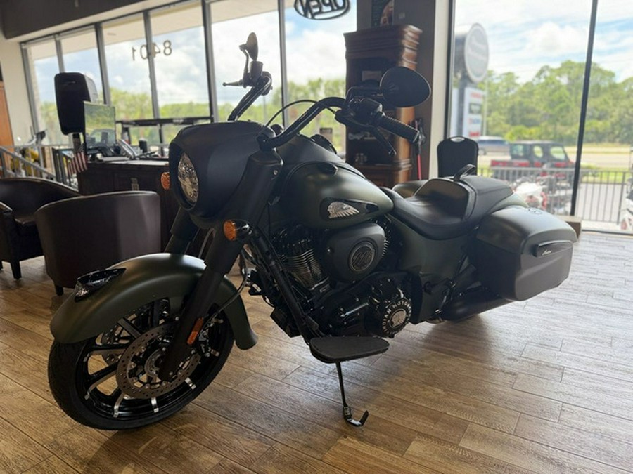 2024 Indian Springfield Dark Horse Sagebrush Smoke