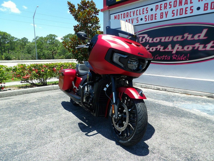 2024 Indian Challenger Dark Horse Sunset Red Smoke