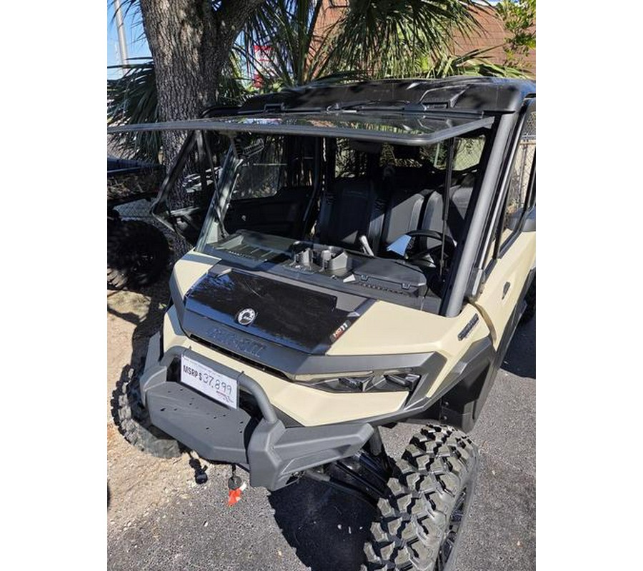 2026 Can-Am® Defender MAX Limited HD11 Desert Tan & Carbon Black