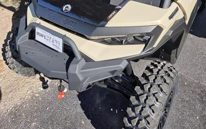 2026 Can-Am® Defender MAX Limited HD11 Desert Tan & Carbon Black