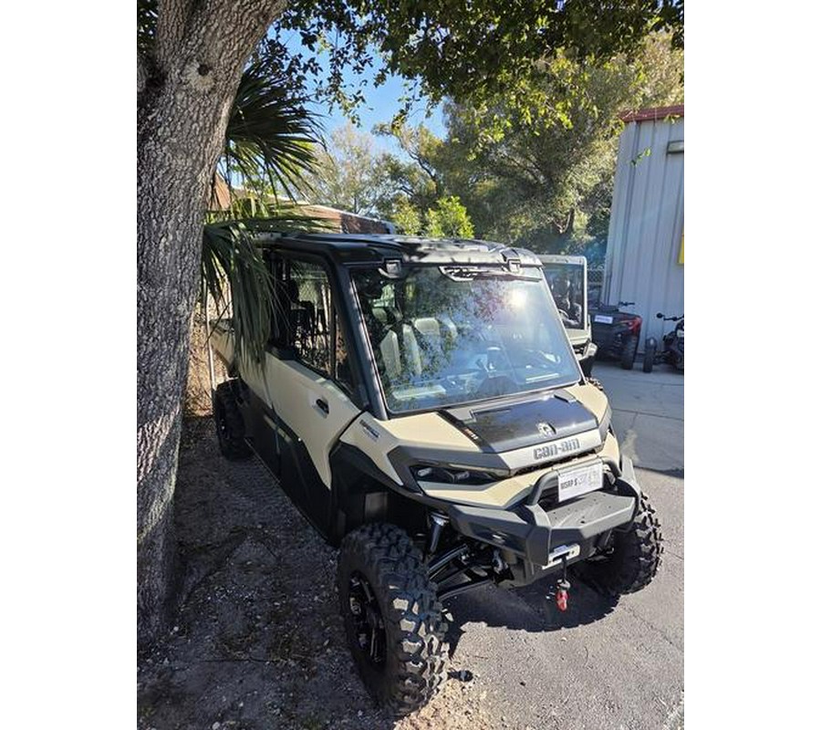 2026 Can-Am® Defender MAX Limited HD11 Desert Tan & Carbon Black