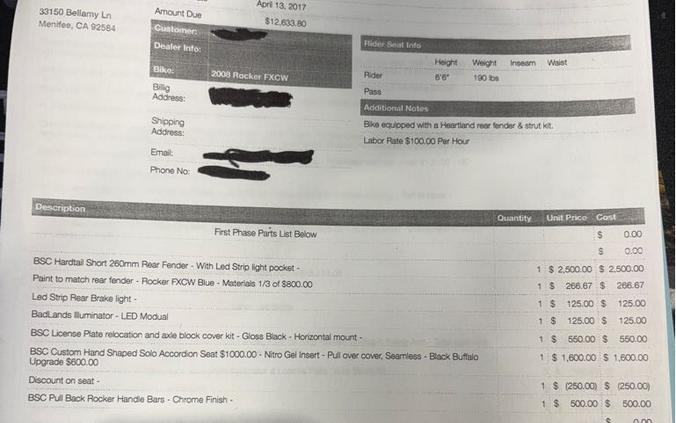 2008 Harley-Davidson® ROCKER SOFTAIL