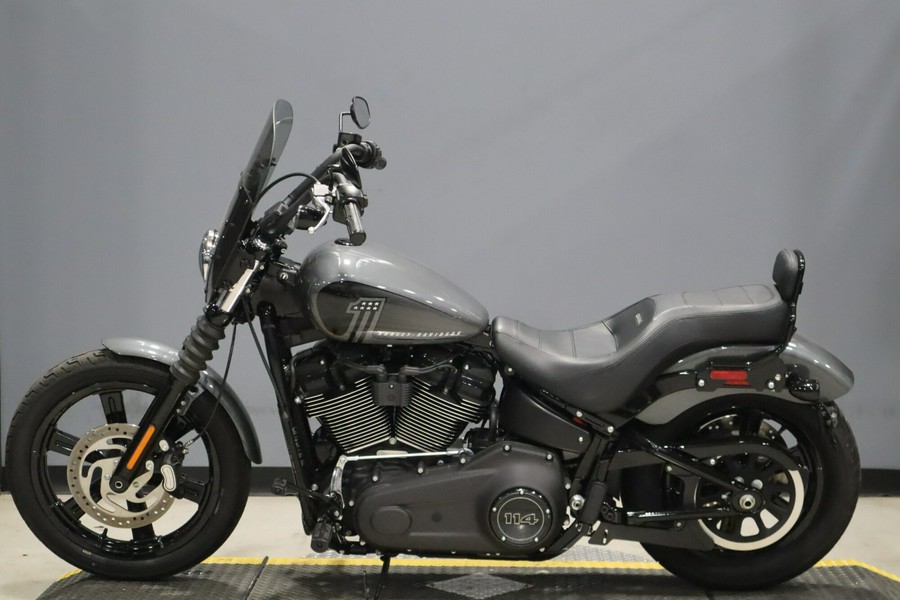 2022 Harley-Davidson Street Bob 114 Gauntlet Gray Metallic