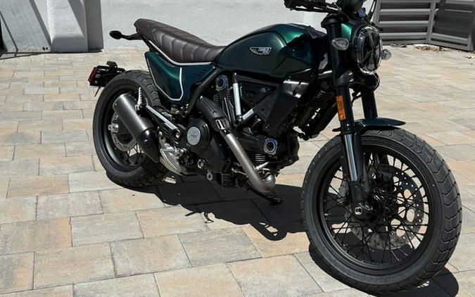 2026 Ducati Scrambler Nightshift Emerald Green