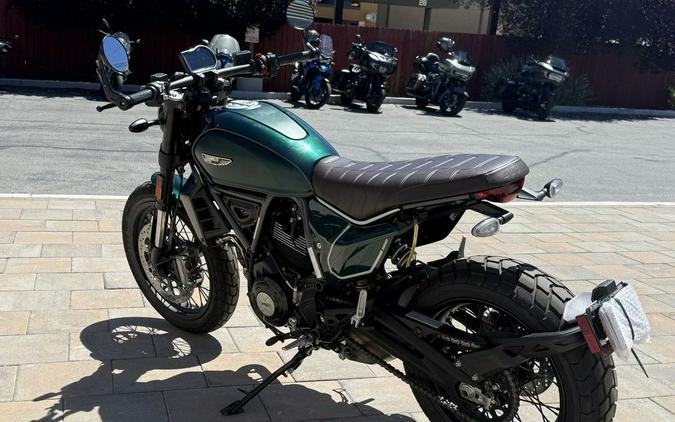 2026 Ducati Scrambler Nightshift Emerald Green