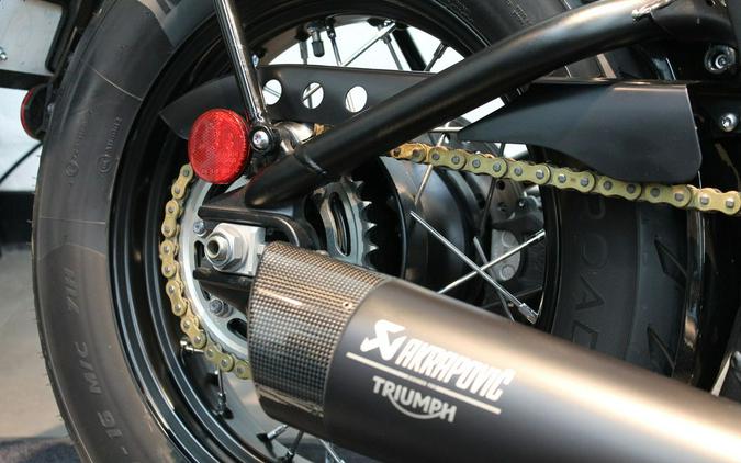 2025 Triumph Bonneville Bobber TFC Phantom Black/Marble Gold