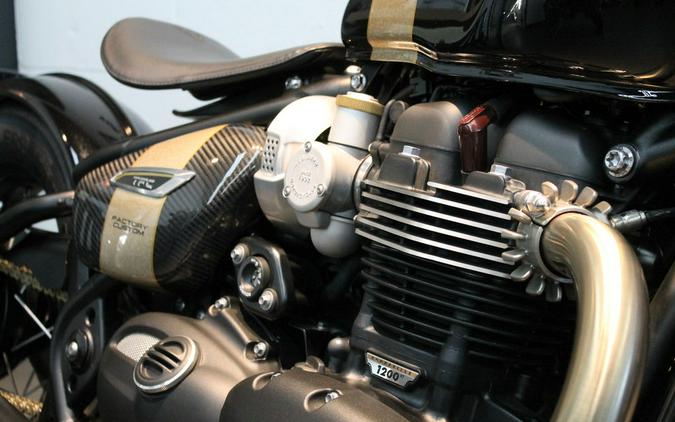 2025 Triumph Bonneville Bobber TFC Phantom Black/Marble Gold