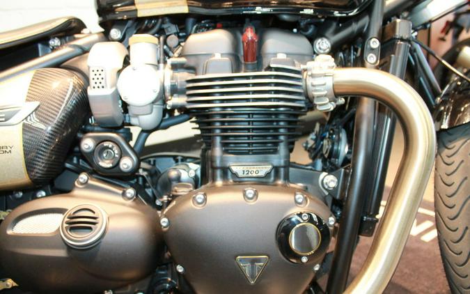 2025 Triumph Bonneville Bobber TFC Phantom Black/Marble Gold