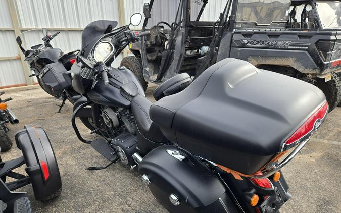 2017 INDIAN MOTORCYCLE CHIEFTAIN DARK HORSE THNDR BLACK SMOKE 49S