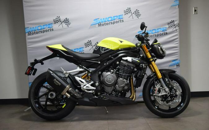 2026 Triumph Speed Triple 1200 RX Triumph Performance Yellow 1200 RX