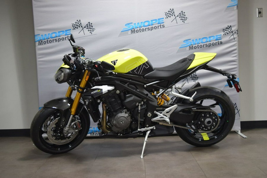 2026 Triumph Speed Triple 1200 RX Triumph Performance Yellow 1200 RX