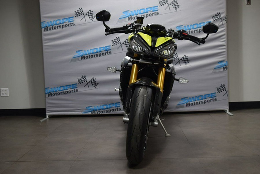 2026 Triumph Speed Triple 1200 RX Triumph Performance Yellow 1200 RX