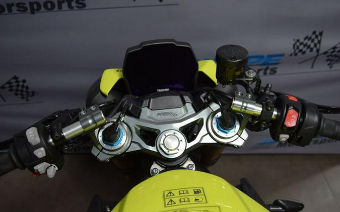 2026 Triumph Speed Triple 1200 RX Triumph Performance Yellow 1200 RX