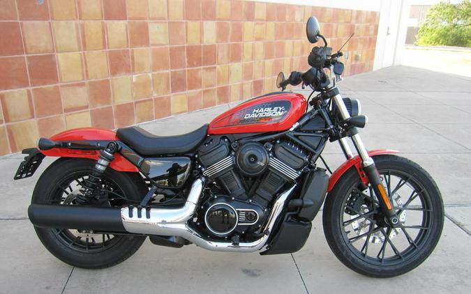 2026 Harley-Davidson Nightster Blood Orange Black Trim