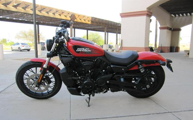 2026 Harley-Davidson Nightster Blood Orange Black Trim