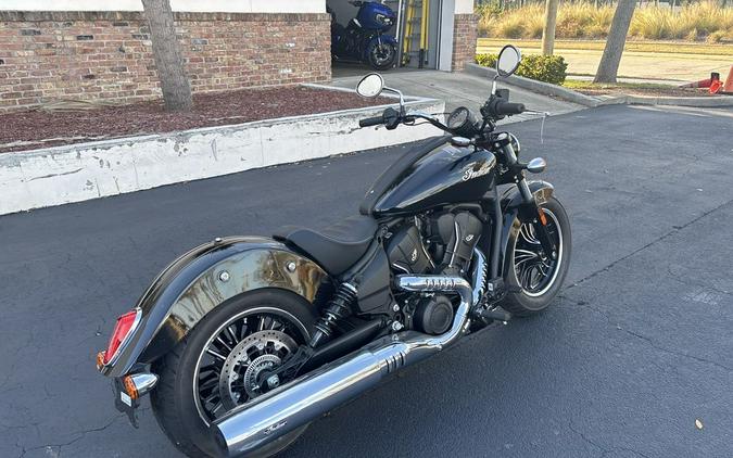 2025 Indian Motorcycle® Scout® Sixty Classic Black Metallic