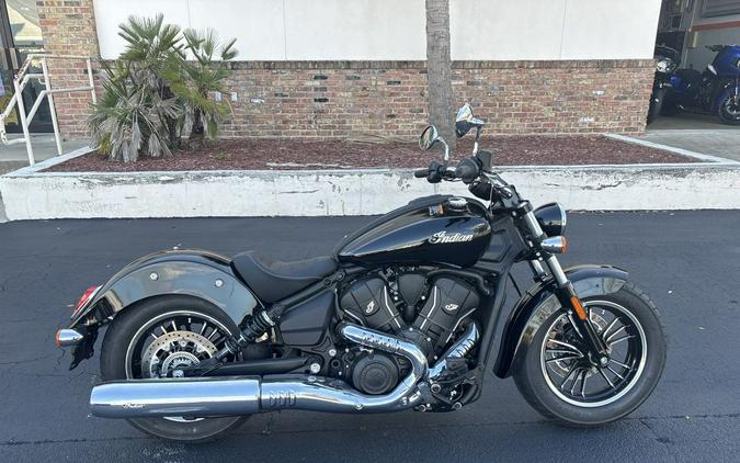 2025 Indian Motorcycle® Scout® Sixty Classic Black Metallic