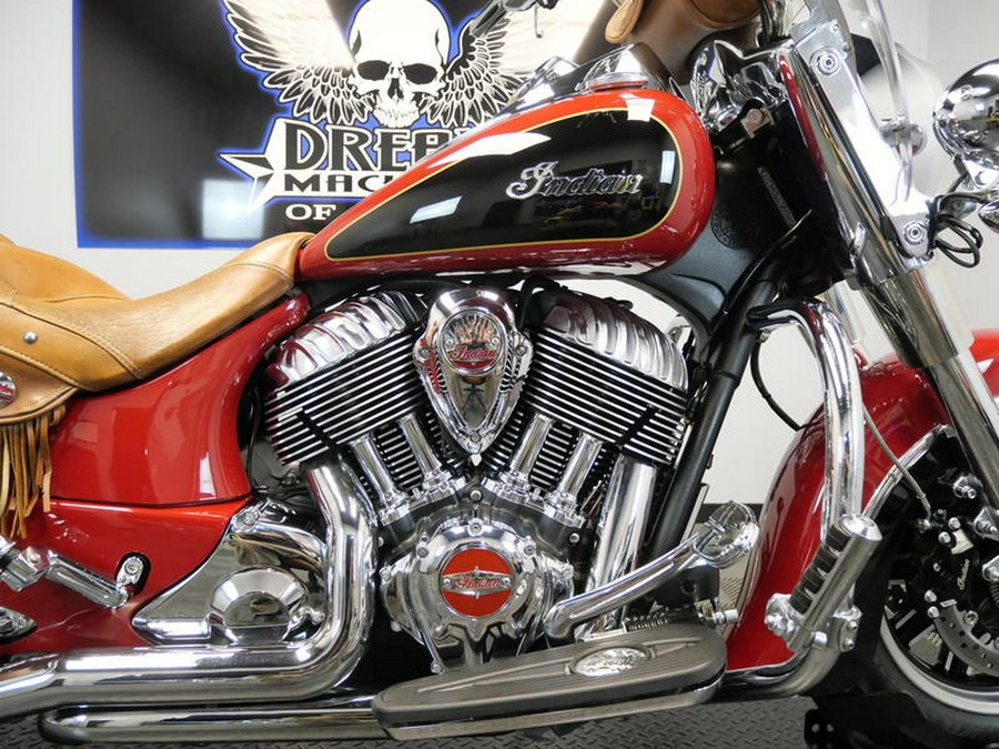2015 Indian Motorcycle® Chief® Vintage Indian Red / Thunder Black