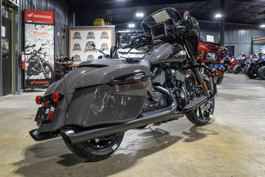 2024 Indian Motorcycle® Chieftain® Dark Horse® w/Powerband Audio Pkg Granite Gray