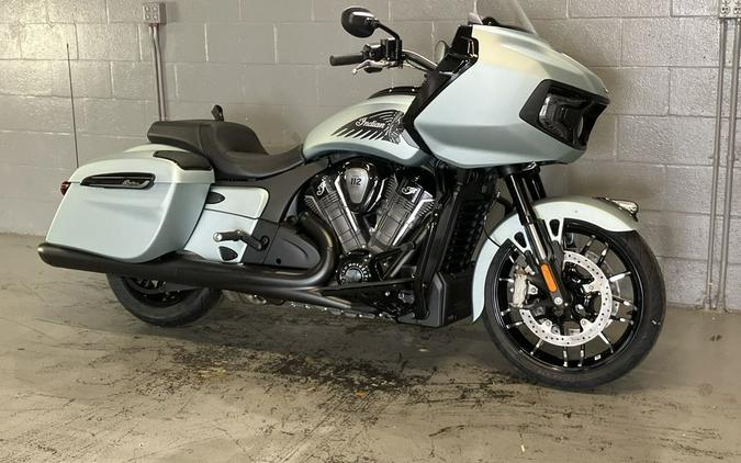 2025 Indian Motorcycle® Challenger® Dark Horse® 112 w/PowerBand Audio Frost Silver Smoke
