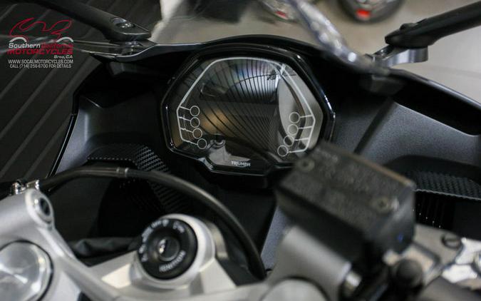 2025 Triumph Daytona 660 Satin Granite/Satin Black