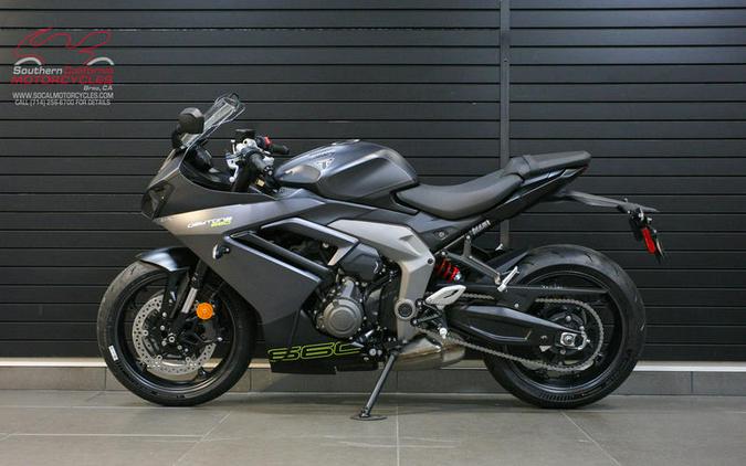 2025 Triumph Daytona 660 Satin Granite/Satin Black