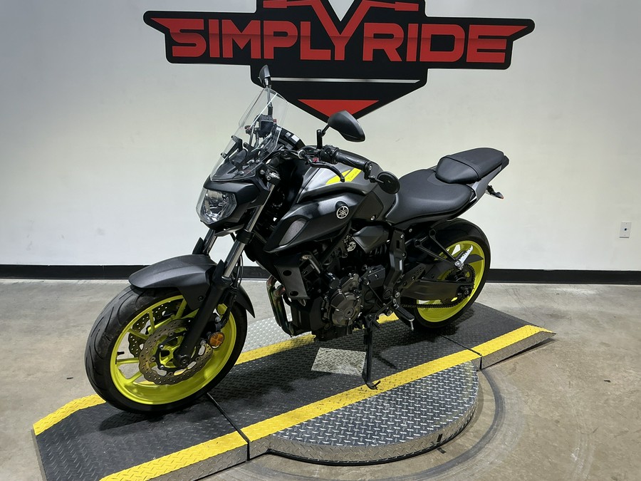 2018 Yamaha MT-07