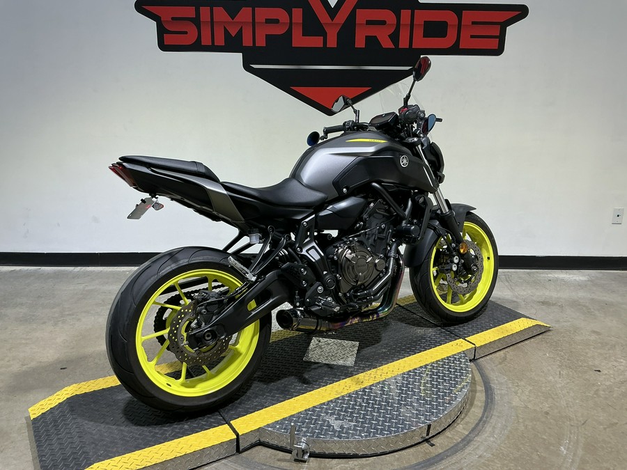 2018 Yamaha MT-07