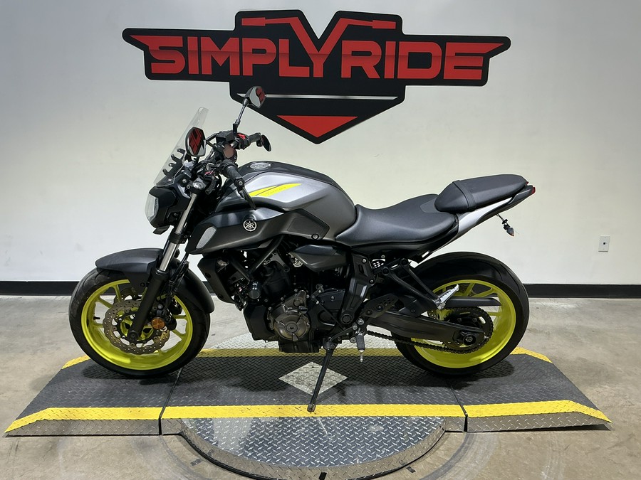 2018 Yamaha MT-07