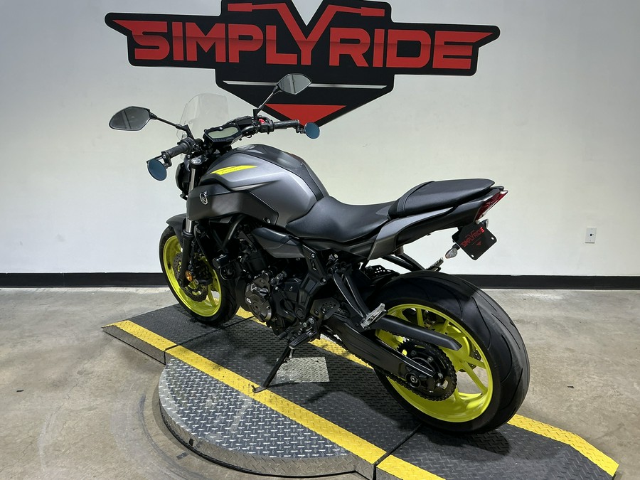 2018 Yamaha MT-07