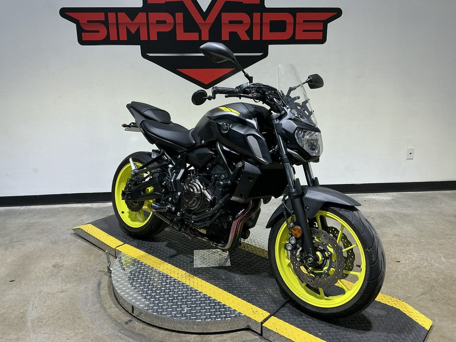 2018 Yamaha MT-07