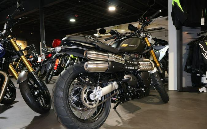 2026 Triumph Scrambler 900 Matt khaki green