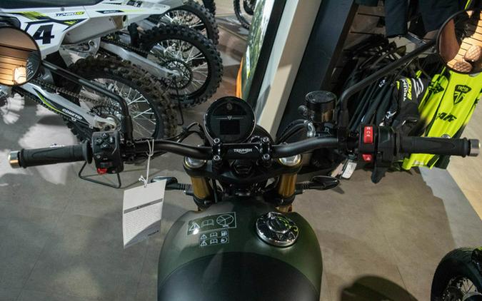 2026 Triumph Scrambler 900 Matt khaki green