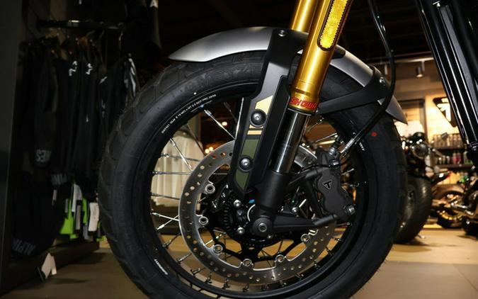 2026 Triumph Scrambler 900 Matt khaki green