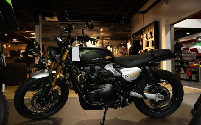 2026 Triumph Scrambler 900 Matt khaki green