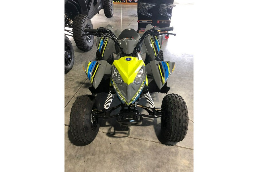 2023 Polaris Industries Outlaw 110 EFI Avalanche Gray/Lime Squeeze