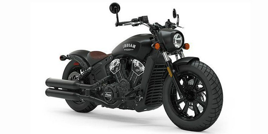 Used 2019 INDIAN MOTORCYCLE SCOUT BOBBER ABS BLACK SMOKE