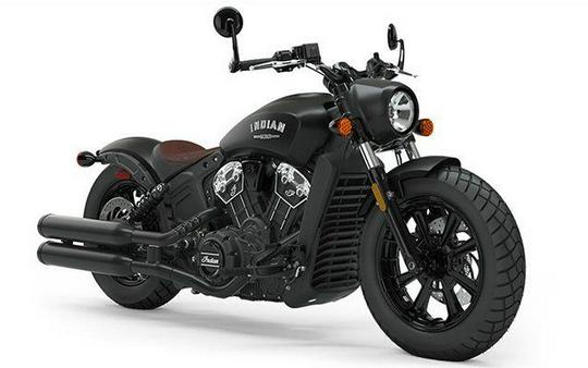 Used 2019 INDIAN MOTORCYCLE SCOUT BOBBER ABS BLACK SMOKE