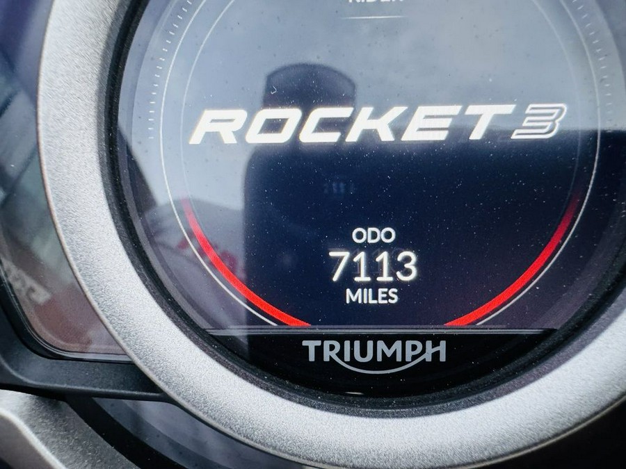2025 Triumph Rocket 3 Storm GT Matte Sapphire Black and Satin Pacific Blue