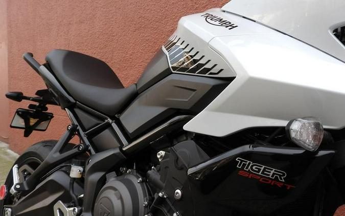 2024 Triumph Tiger Sport 660 Snowdonia White/Jet Black