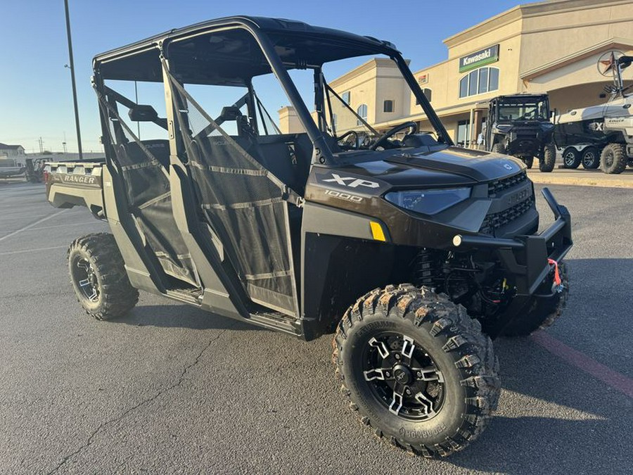 New 2024 POLARIS RANGER CREW XP 1000 TEXAS EDITION BRONZE METALLIC