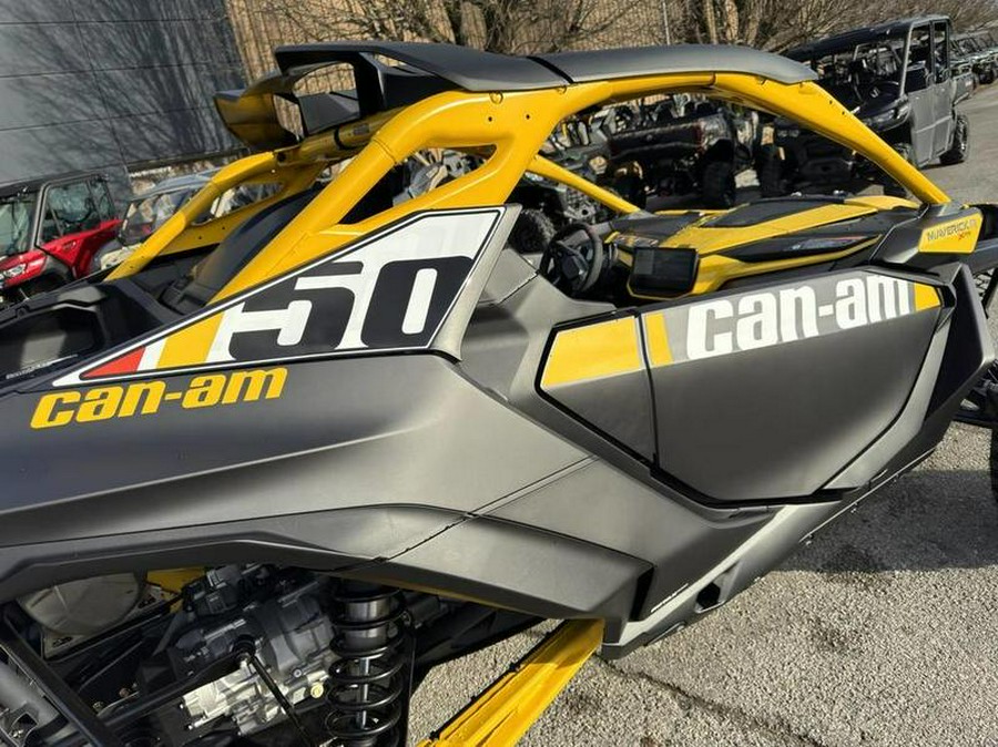 2024 Can-Am® Maverick R X RS with Smart-Shox Carbon Black & Neo Yellow