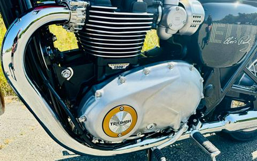 2025 Triumph Bonneville T120 Elvis Presley Limited Edition