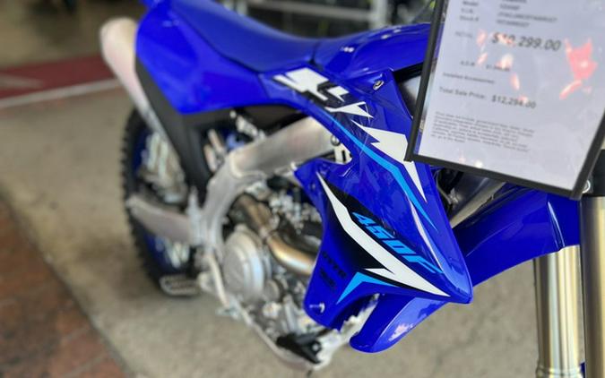 2026 Yamaha YZ450F Team Yamaha Blue 450F
