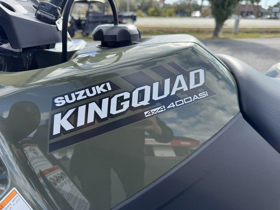 2025 Suzuki KingQuad 400ASi