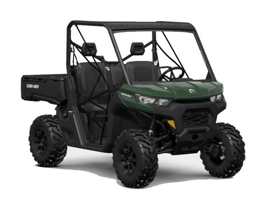 2024 Can-Am Defender DPS HD10 Tundra Green