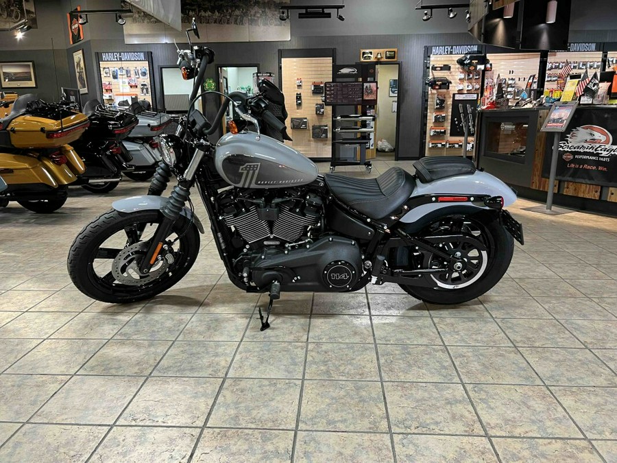 2024 Harley-Davidson Street Bob 114 Billiard Gray