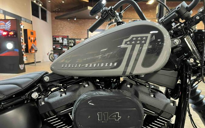 2024 Harley-Davidson Street Bob 114 Billiard Gray